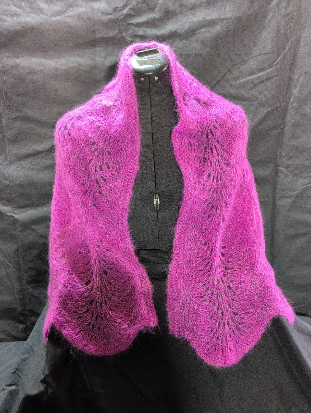 Handmade Scalloped Edge Shawl